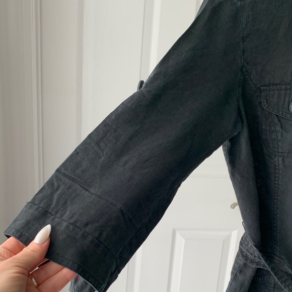 Boden Linen Shirt Dress, size 2. - Picture 11 of 15